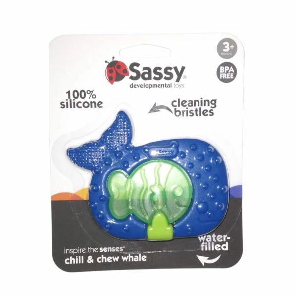 SASSY CHILL&CHEW TEETHER 3M+