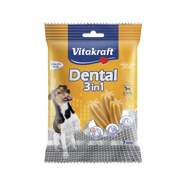 VITAKRAFT DENTAL 3IN1 5-10KGS X7