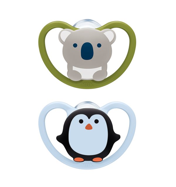 NUK PACIFIER SIL S2 SPACE KOLA