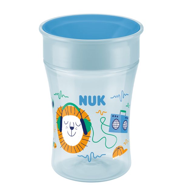 NUK MAGIC CUP 230ML 8M+ LION BLUE