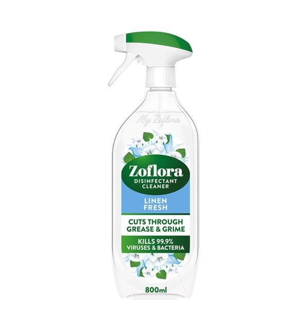 ZOFLORA 800ML SPRAY LINEN FRESH