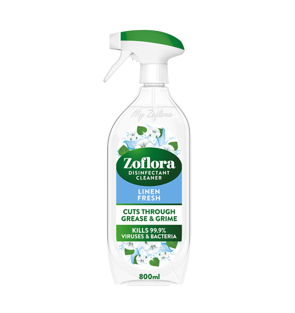 ZOFLORA 800ML SPRAY LINEN FRESH - Image 2