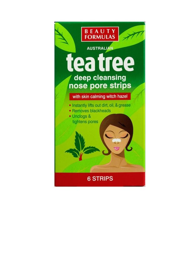BF TEA TREE NOSE STRIPS X6