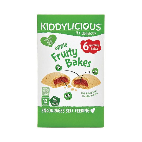 KIDDY 12M+ APPLE FRUITY BAKES 6X22GRS