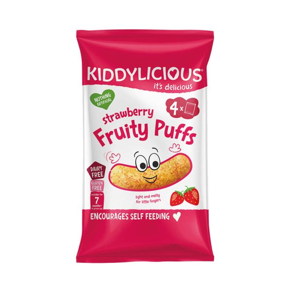 KIDDY 7M+ FRUITY STRAWBERRY PUFFS MULTI