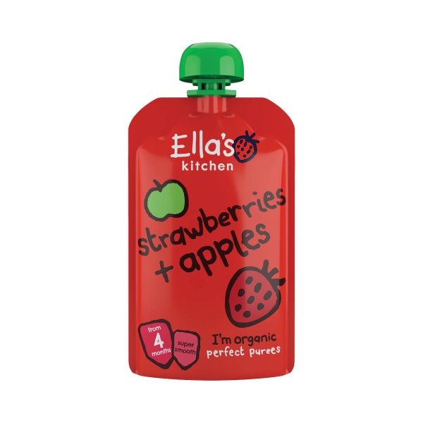 ELLAS 4M+ APPLES-STRAWBERRIES