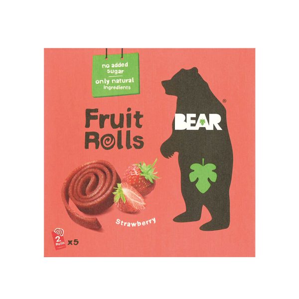 BEAR FRUIT ROLLS S/BERRY MP 6X5X20GR