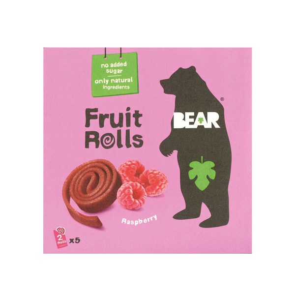 BEAR FRUIT ROLLS R/BERRY M/PACKS