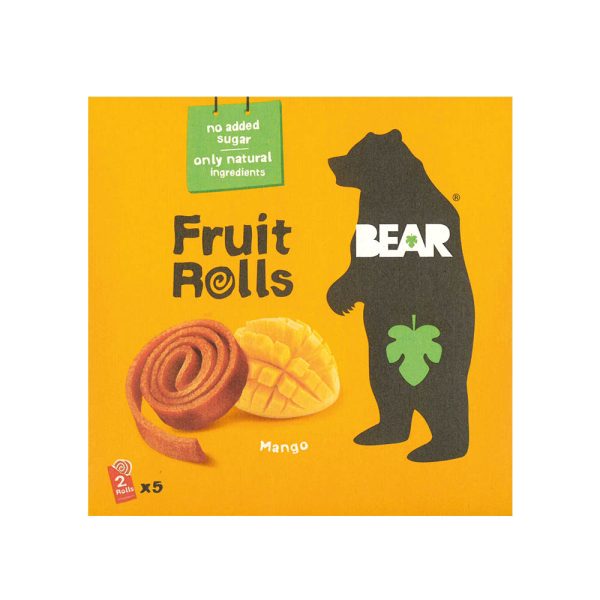 BEAR FRUIT ROLLS MANGO MP 6X5X20GR