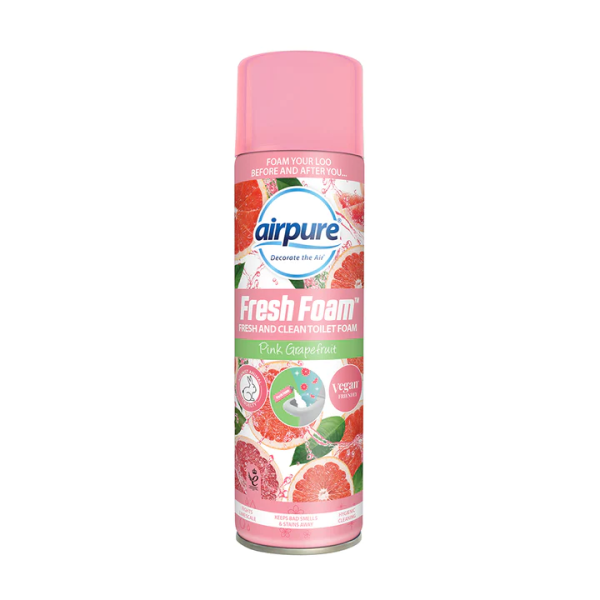 AIRPURE FRESHFOAM TOILET FOAM PINKGRAPEFRUIT