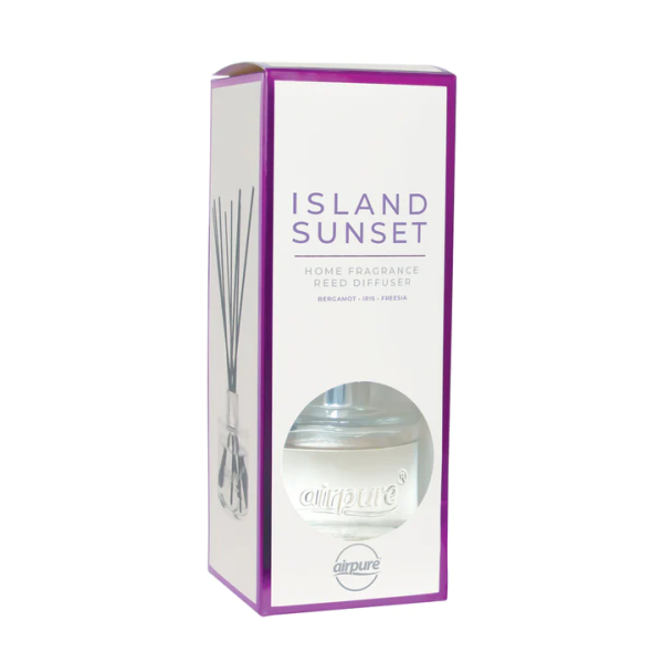 AIRPURE 100ML REED DIFFUSER ISLAND SUNSET