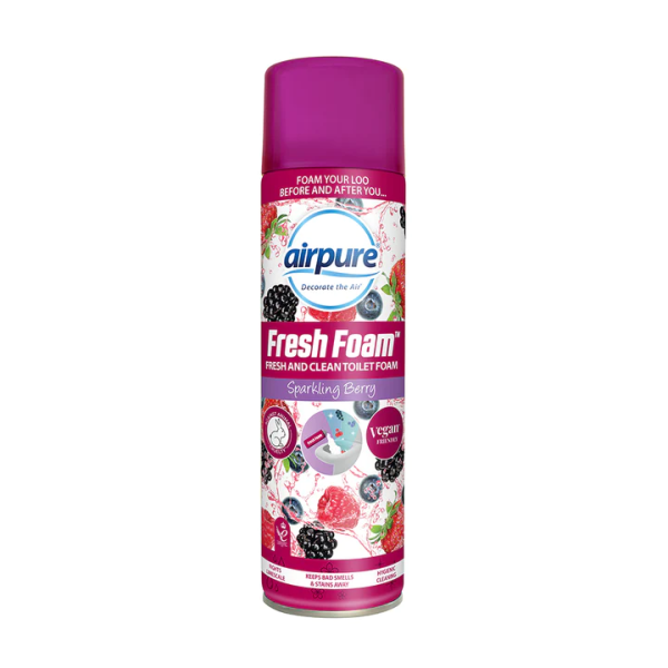 AIRPURE FRESHFOAM TOILET FOAM SPARKLING BERRY