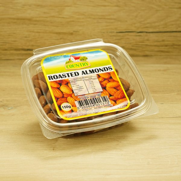 COUNTRY ALMONDS ROASTED BOWL 150GR