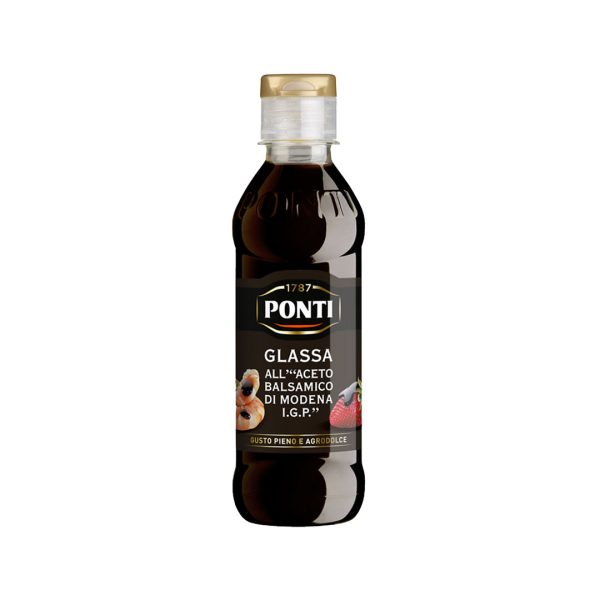 PONTI GLASSA ACETO BALSAMICO 250GR