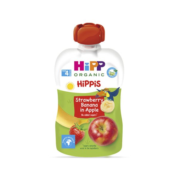 HIPP STRAWBERRY BANANA IN APPLE