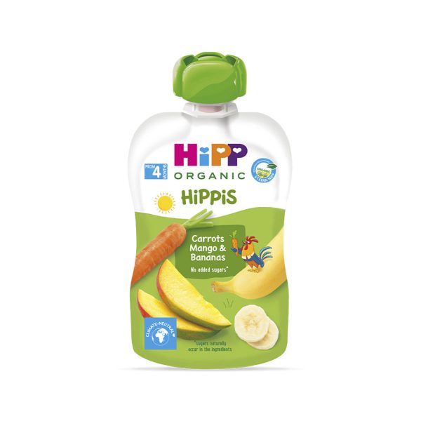 HIPP CRTS, MANGO&BANANAS 100G