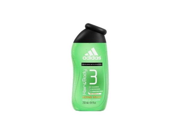 ADIDAS SHOWER GEL HAIR&BODY ACTIVE SPORT 250ML