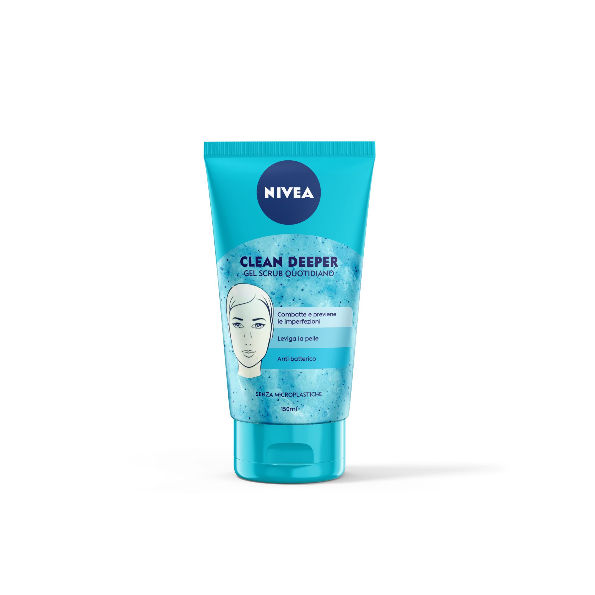 NIVEA PURE EFFECT CLEAN DEEPER 150ML - Ta' Ganza