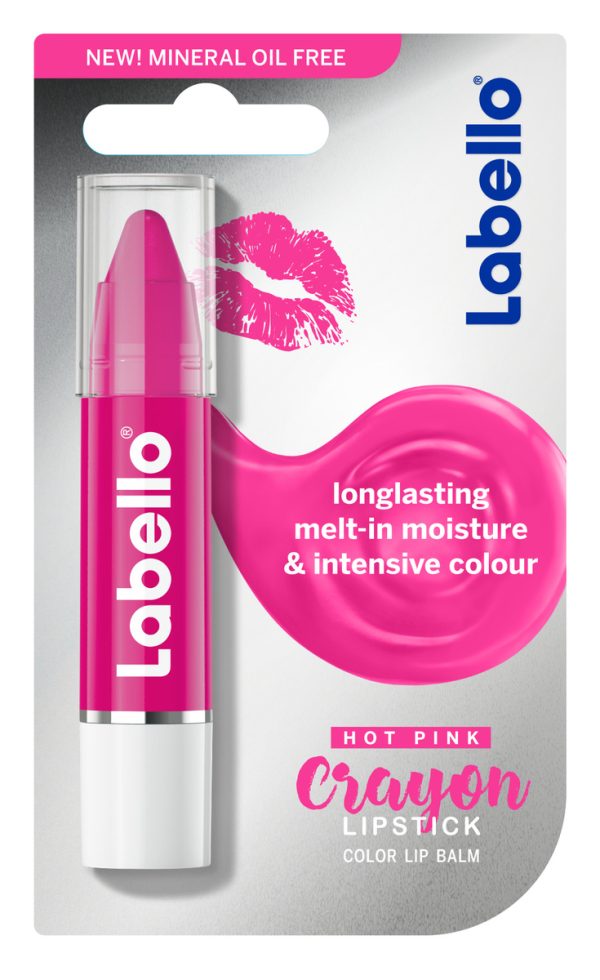 NIVEA LABELLO CRAYON HOTPINK 3.3ML