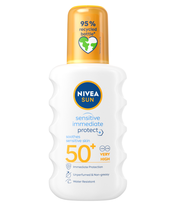 NIVEA SUN SPRAY SENS SFP50+ 200ML