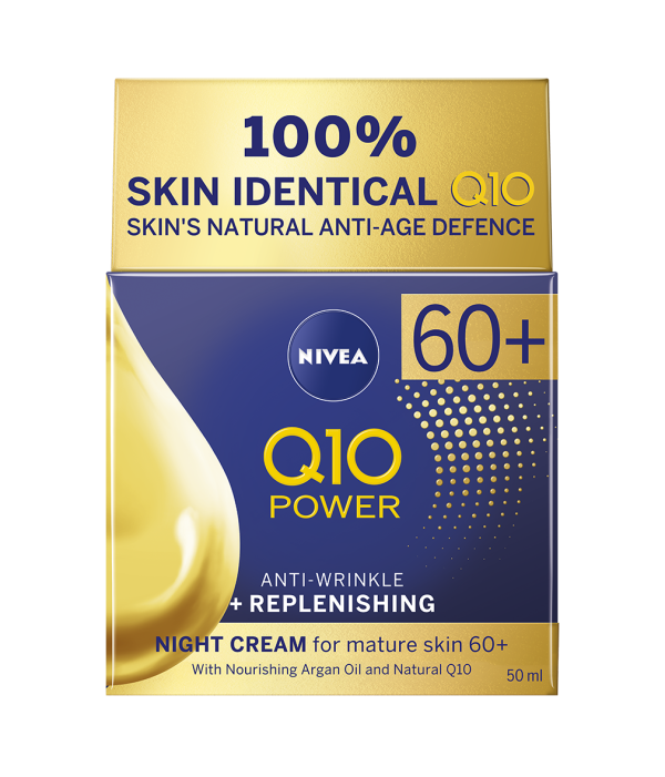 NIVEA Q10 60+ NIGHT CREAM 50ML