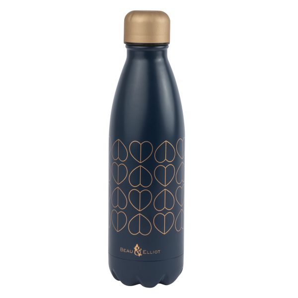 NAVIGATE B&E CONFETTI NAVY S/S DRINK BTL 0.5L