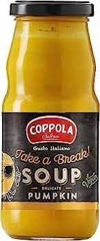 Coppola Take A Break! Soup With Pumpkin, Carrot & Turmeric - No