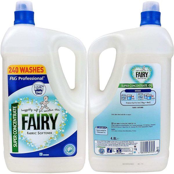 FAIRY NON BIO SOFTNER 4.8LTR 240WSH