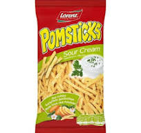 LORENZ POMSTICKS SOUR CREAM 100GR - Ta' Ganza