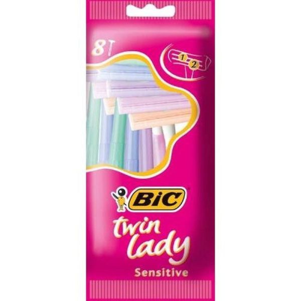 BIC TWIN LADY BLADES BY8
