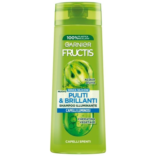 FRUCTIS SHAMPOO 250ML PULITI E BRILLANTI