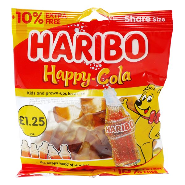 HARIBO HAPPY COLA 154GR