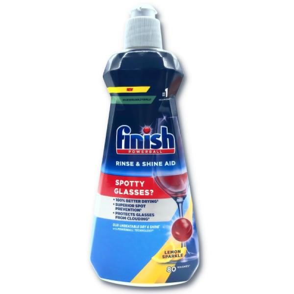 FINISH RINSE 400ML LEMON