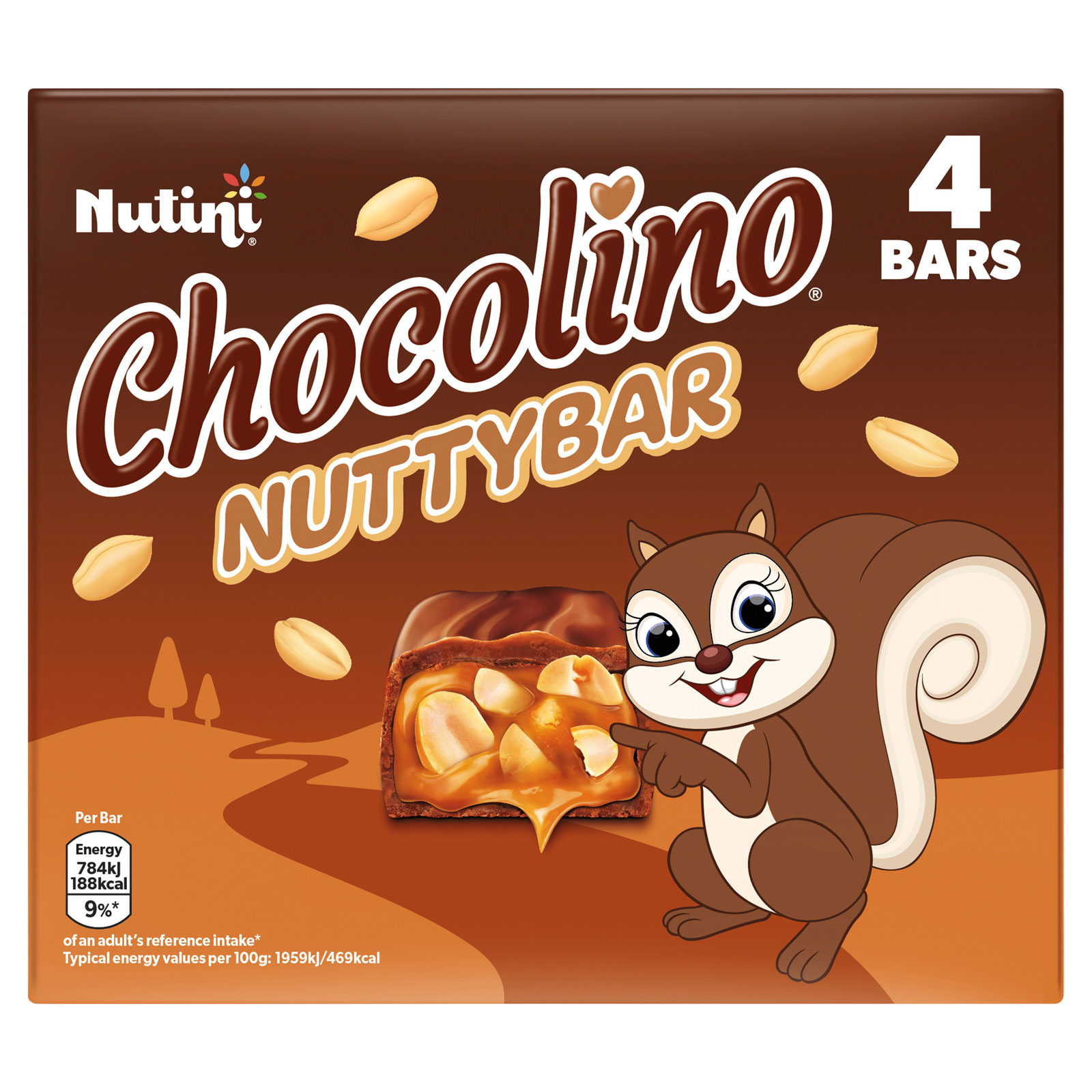 NUTINI CHOCO NUTTYBAR 4PK – Ta' Ganza