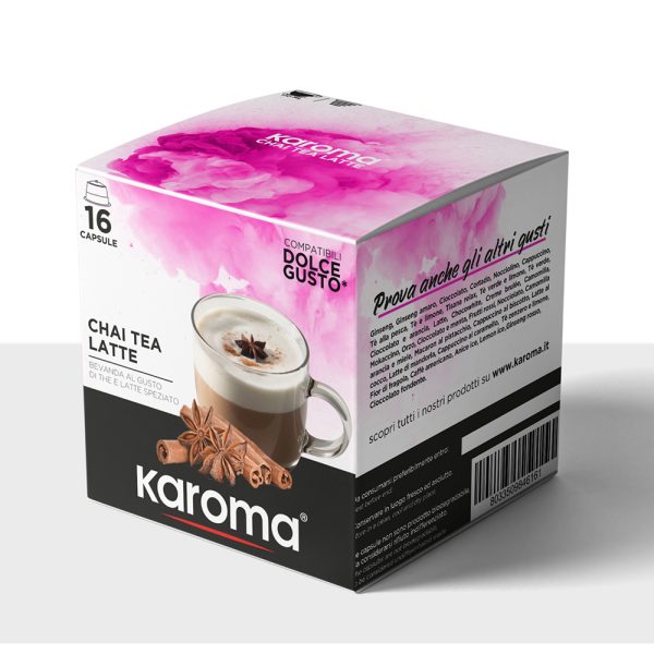 BORBONE CHAI LATTE KAROMA 16PCS