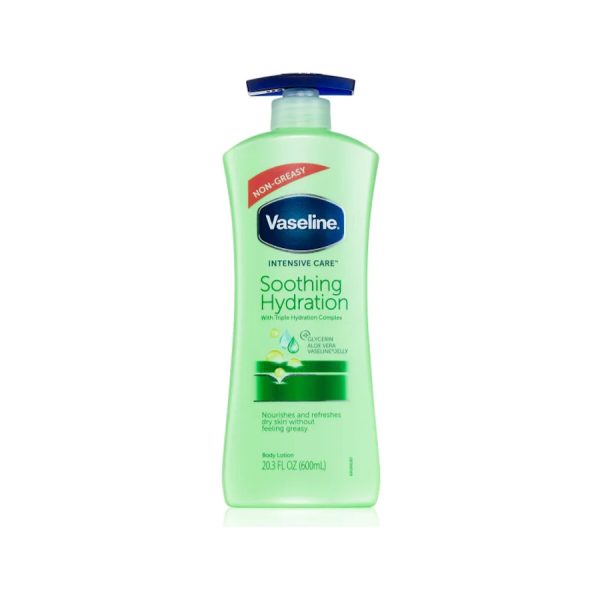 VASELINE LOTION 600ML SOOTHING HYDRATION