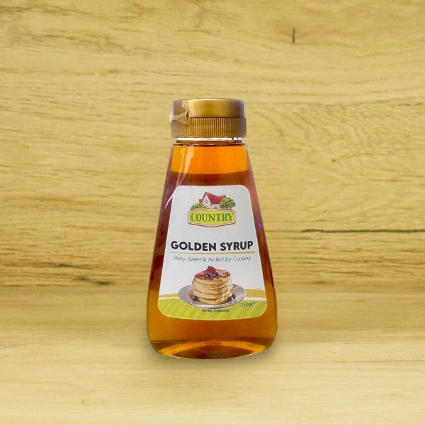 COUNTRY GOLDEN SYRUP SQUEEZE BTL 350GR