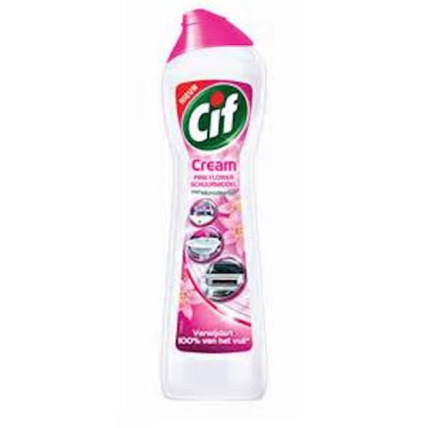 CIF SCOURING CREAM 500ML PINK BLOSSOM