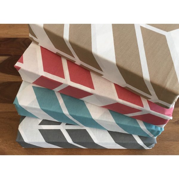 DOUBLE COTTON PRINTED BED SHEETS
