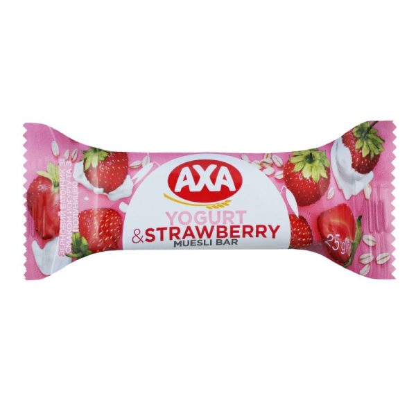 AXA CEREAL BAR 25GR YOGURT & S/BERRIES