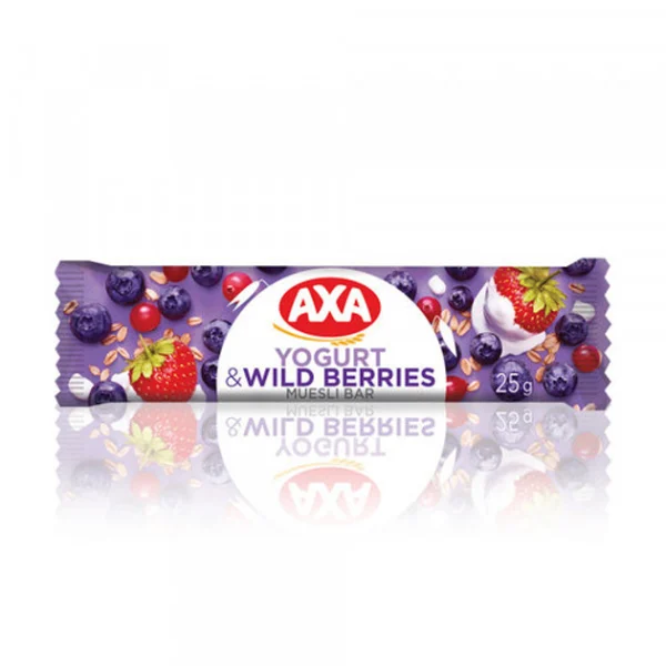 AXA CEREAL BAR 25GR YOGURT & BERRIES