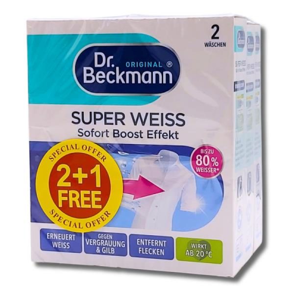 DR BK SUPER WEISS WHITNER 3X80GR