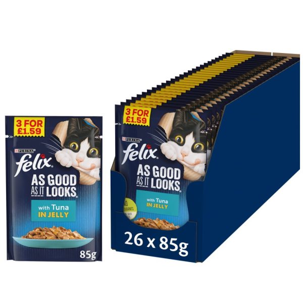 FELIX AGAIL TUNA POUCH 85GR