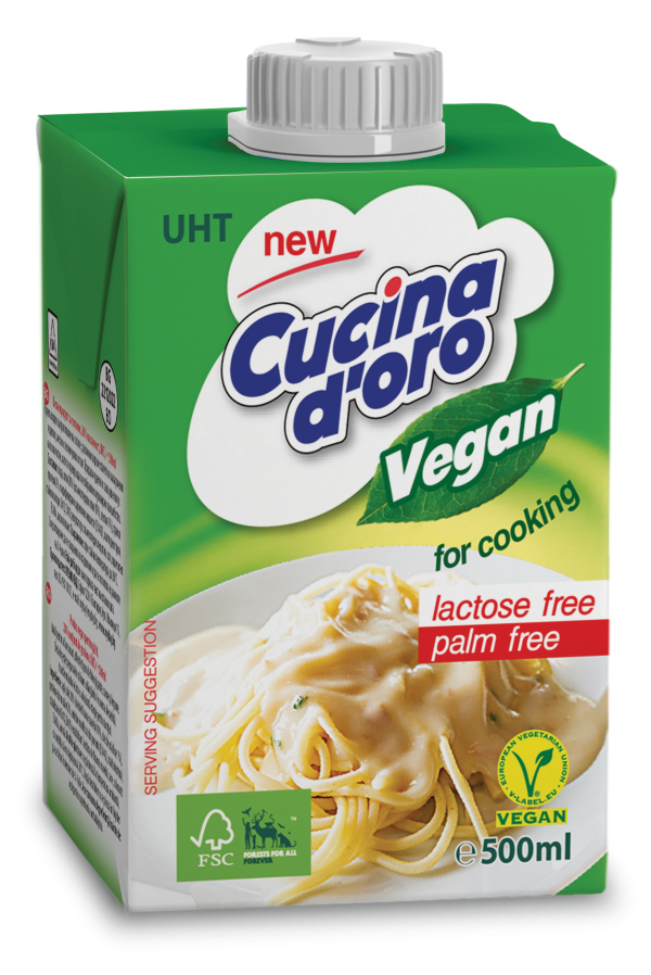 CUCINA D'ORO VEGAN COOKING CREAM 500ML