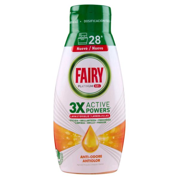 FAIRY PIATTI PLATINUM GEL 504ML A/ODORE