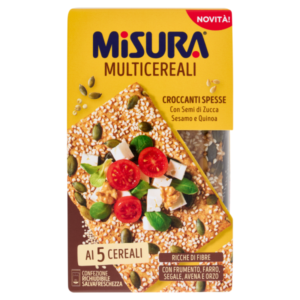 MISURA SNACK CROCCANTI 200GR M.CEREALI