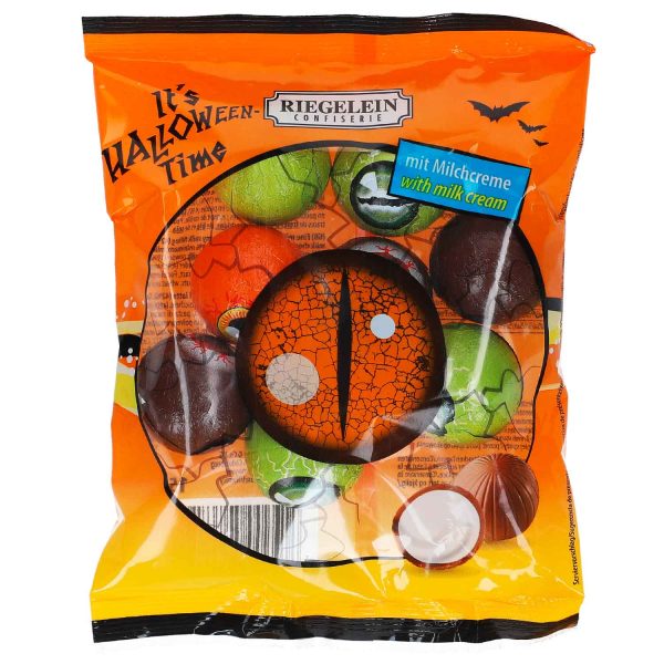 HALLOWEEN CHOC EYES BAG X8 150GR