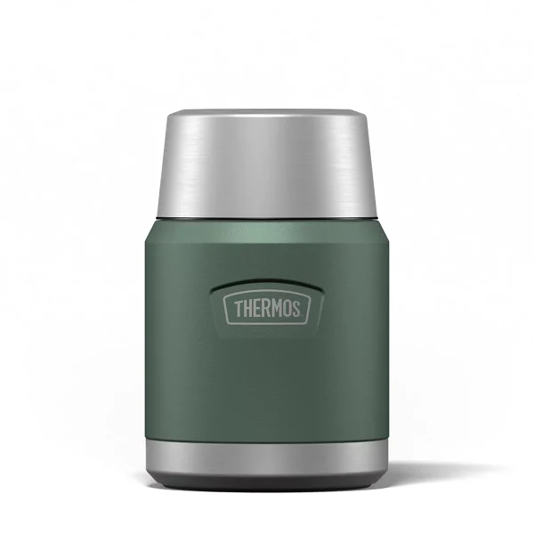THERMOS FOOD FLASK WITH SPOON 470ML ROCK CAP