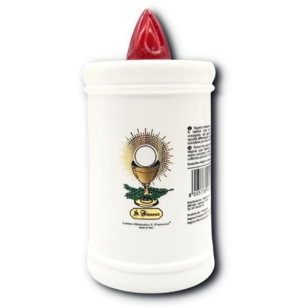 BATTERY CANDLE WHITE