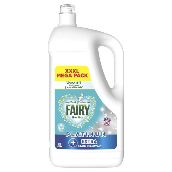 FAIRY NON BIO LIQUID 140WSH 4.34LT PLATINUM
